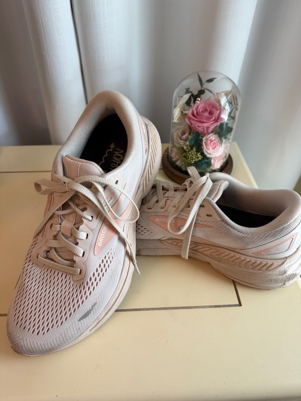 Brooks Adrenaline 23 Women’s Running Shoes - Blush Pink-SZ 10M